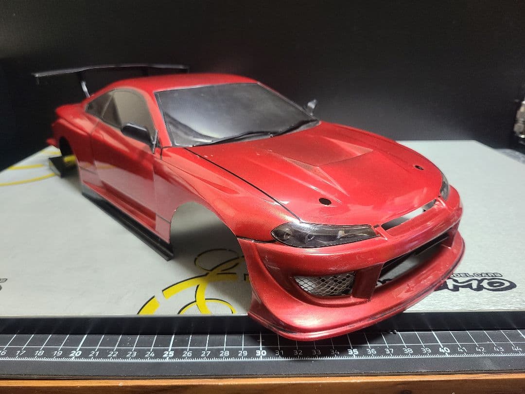 Yokomo S15　シルビア ラジコンボディ レッド