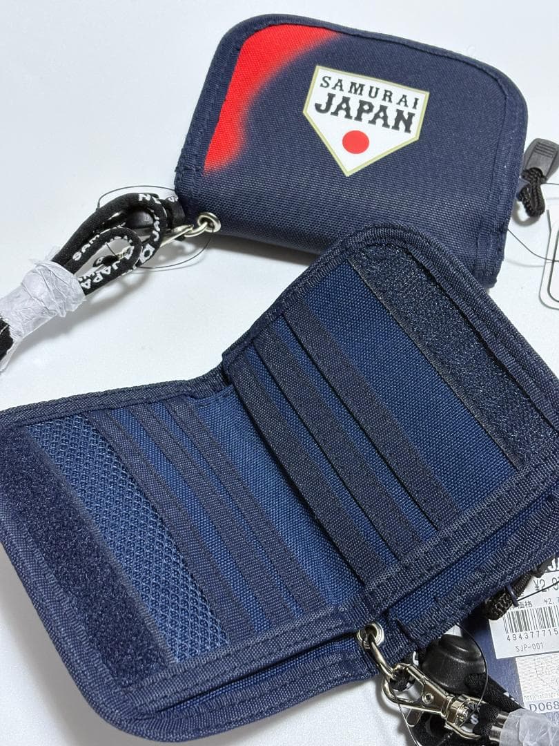 侍ジャパン ウォレット ライセンス品 ホーム&アウェイ２個セット
