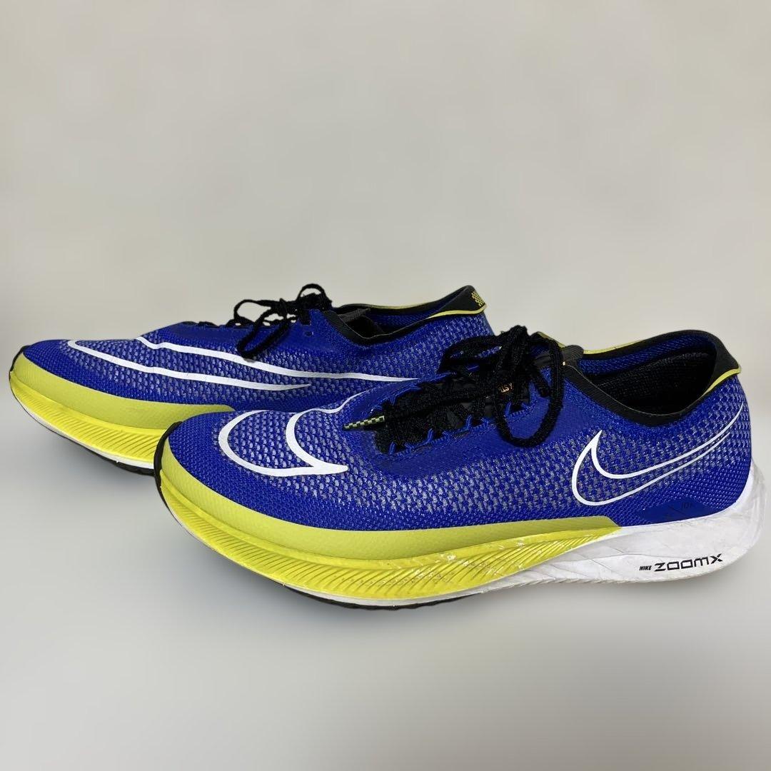 NIKE ナイキ ズームXストリークフライ 27.5 ブルー　ランニングシューズ