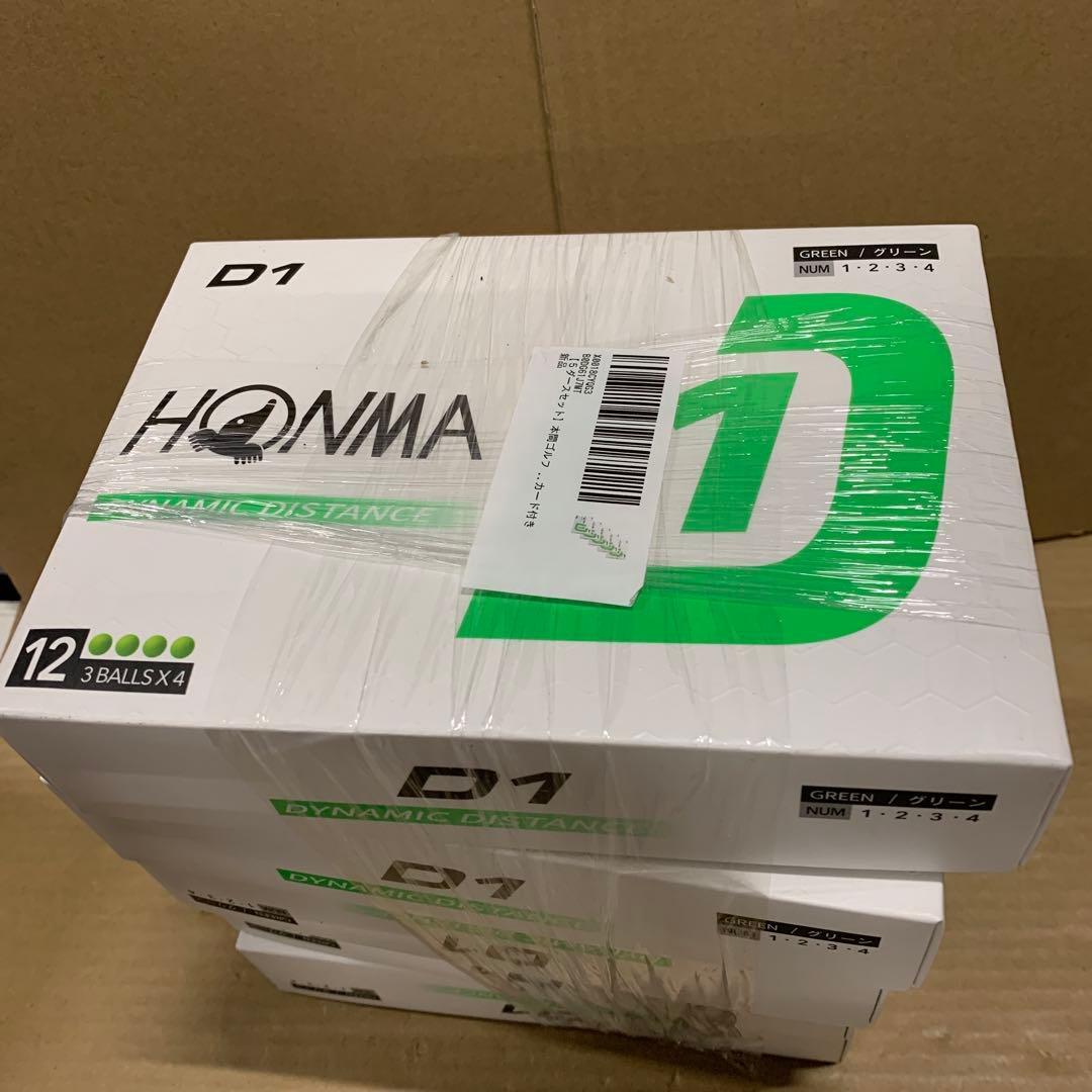 新品　ホンマ　12球入*5ダース　ゴルフ 公認球 D1 Ball 5ダースセット