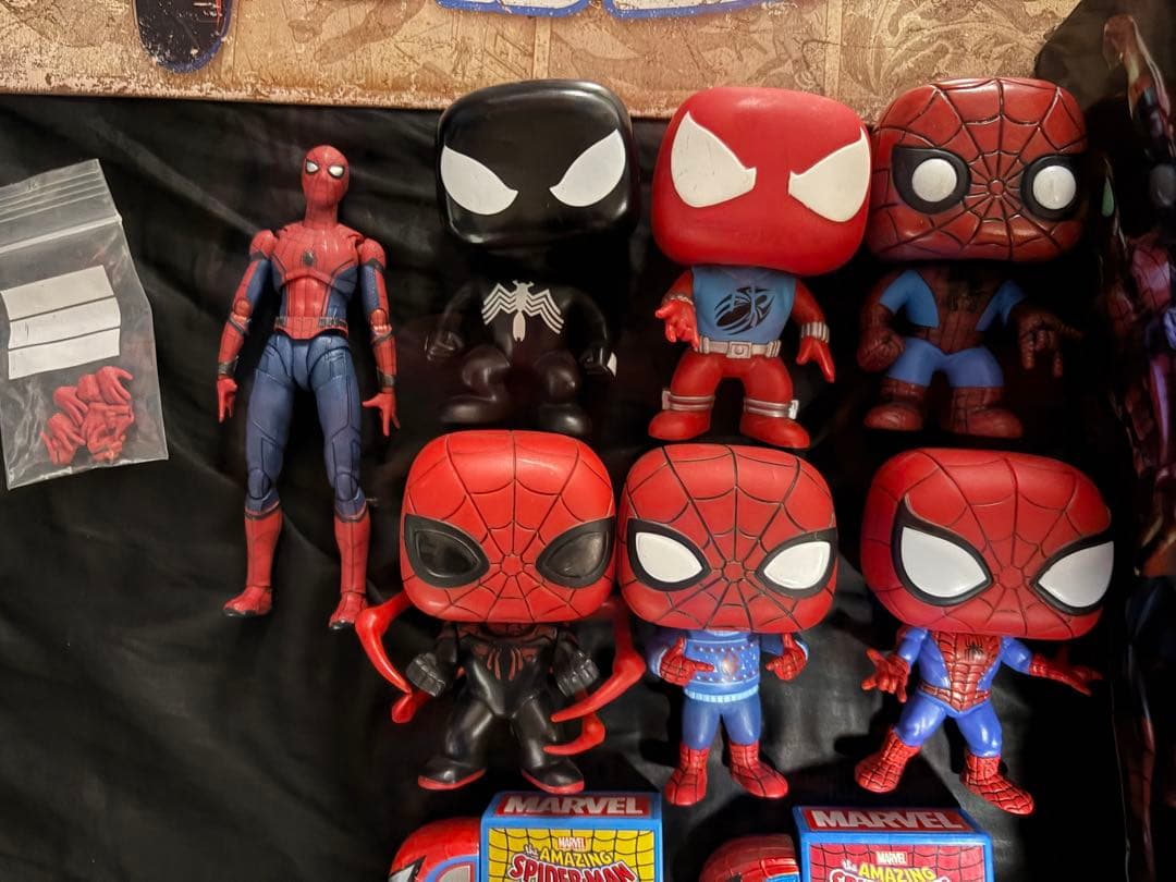 スパイダーマン グッズ フィギュア ポスター Tシャツ などまとめ売り
