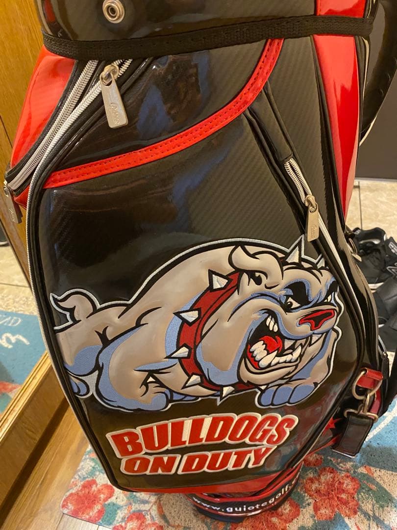 Quote Golf Bulldogs on Duty ゴルフバッグ