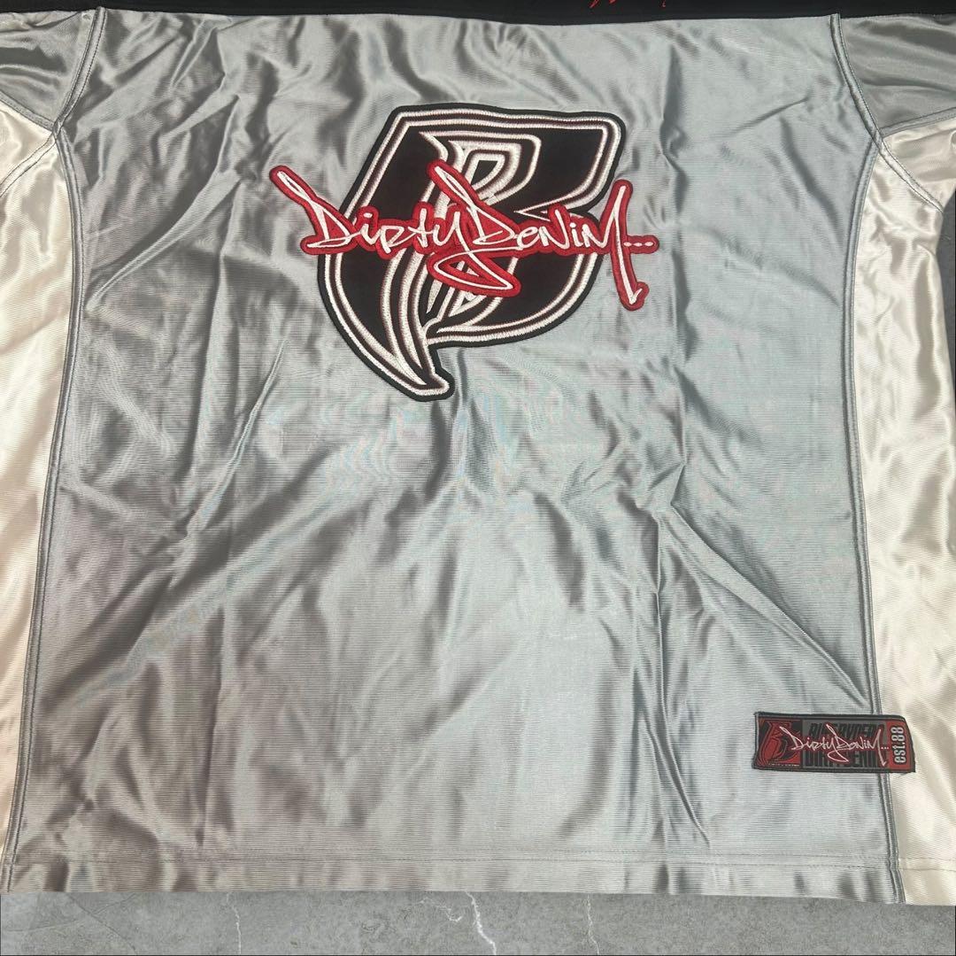 90s XXL RUFF RYDERS フットボールシャツ ラフライダーズDMX