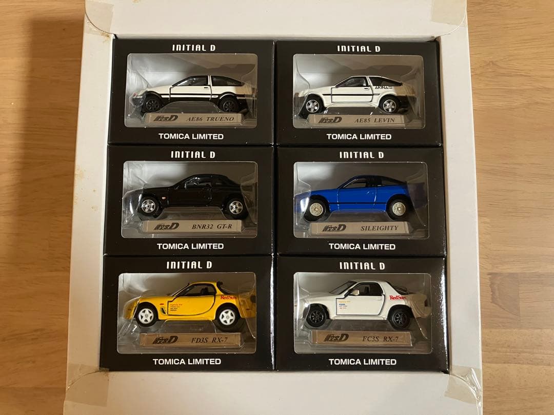 INITIAL D Limited Stage ミニカーセット