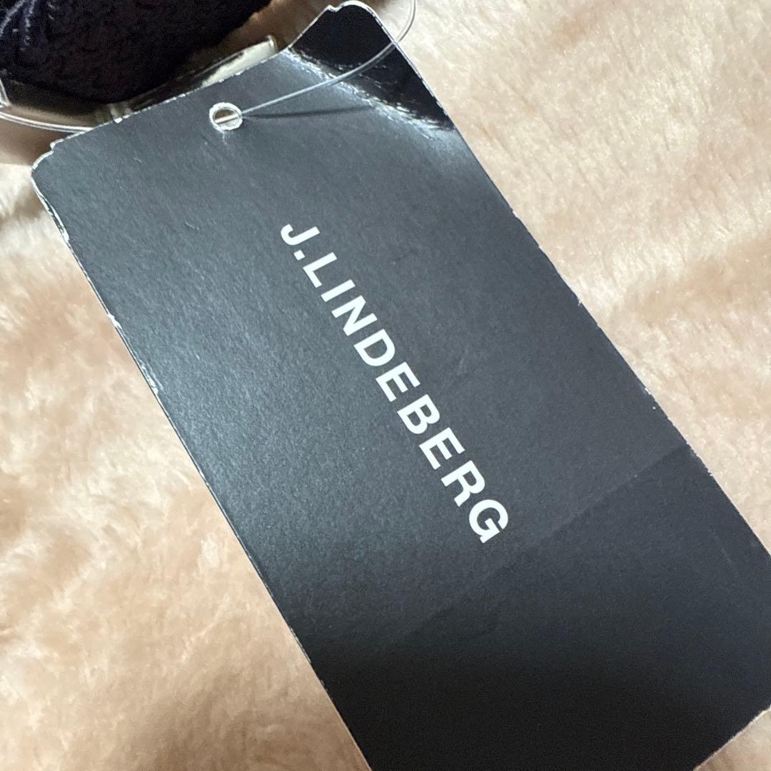 新品　J.LINDEBERG ジェイリンドバーグ　ベルト　ゴルフ　85cm 紺色
