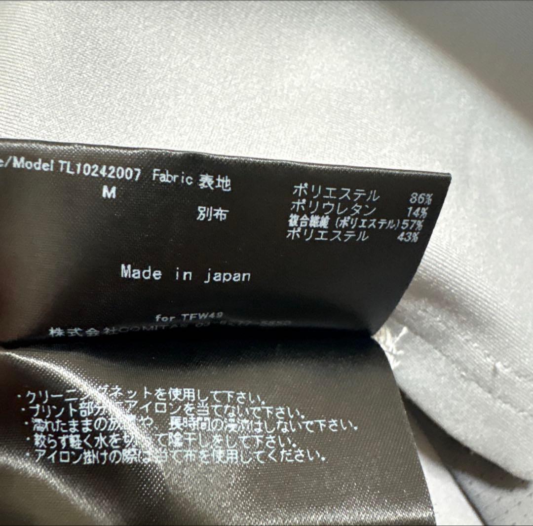 TFW49 ティーエフダブリュー49 モックネック長袖ゴルフシャツ　Mレディース