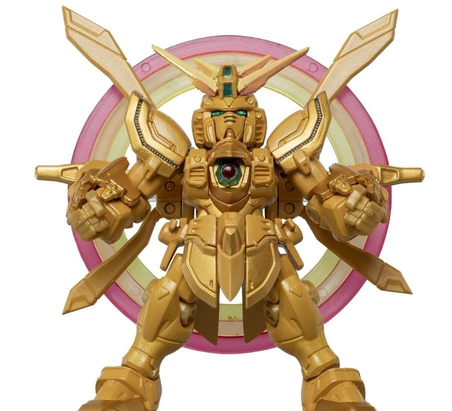 伝票跡無し　モビルスーツアンサンブル EX53 ゴッドガンダム ハイパーモード