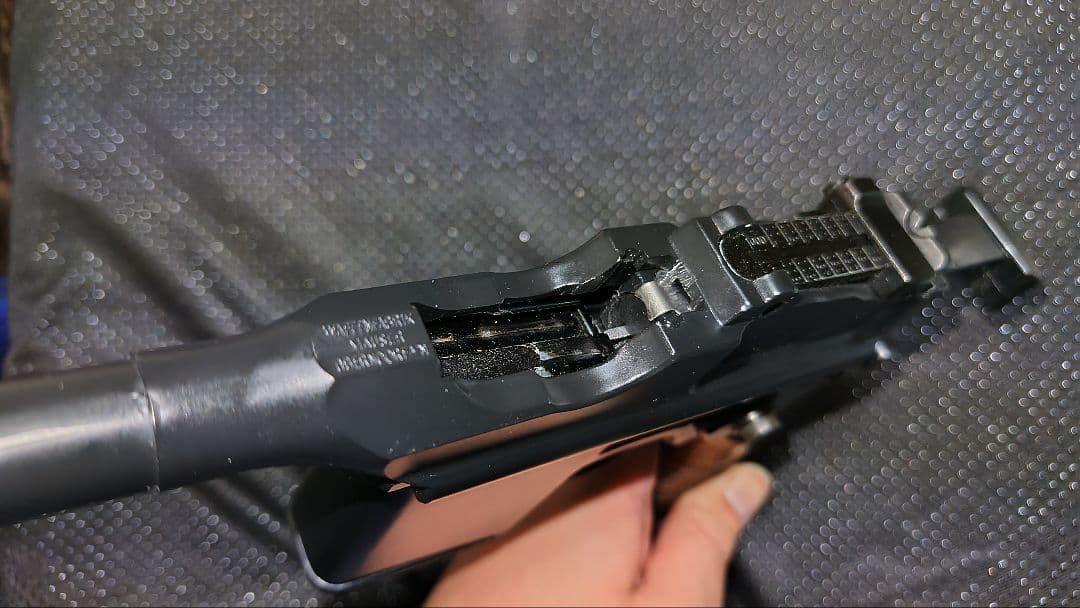 マルシン マウザーM712 マットブラックABS モデルガン