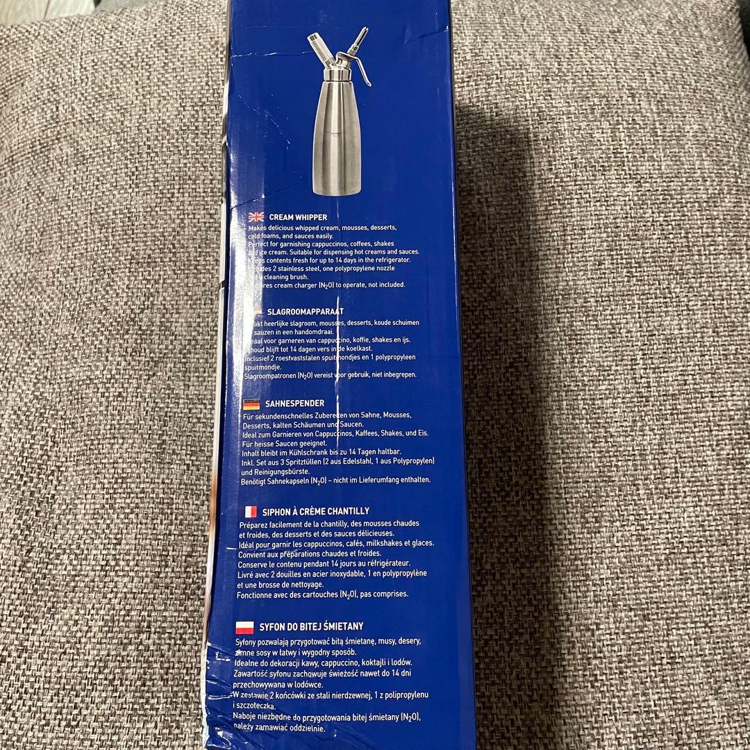 ❣️業務用 エスプーマ 泡立て器 1000ml ステンレス製 ホイップクリーム