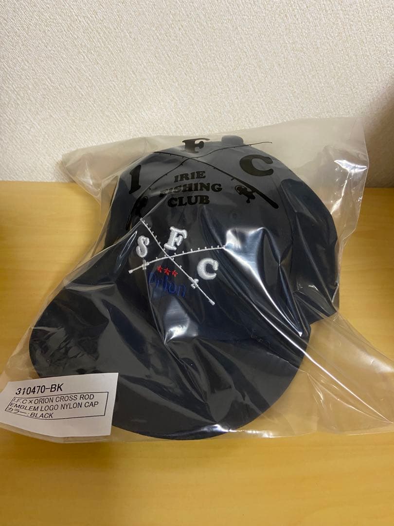 アイリーフィッシングクラブ×トリプルコラボキャップ　　黒