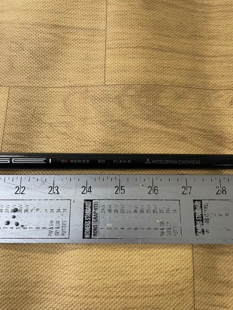 237 三菱　テンセイCKプロオレンジ 60R テーラースリーブ付　ドライバー用