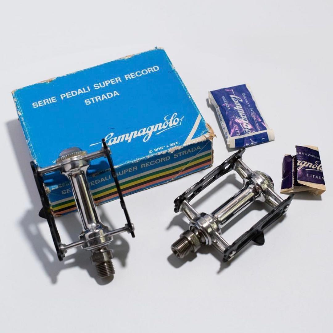 新品 Campagnolo Super Record PISTA ペダル