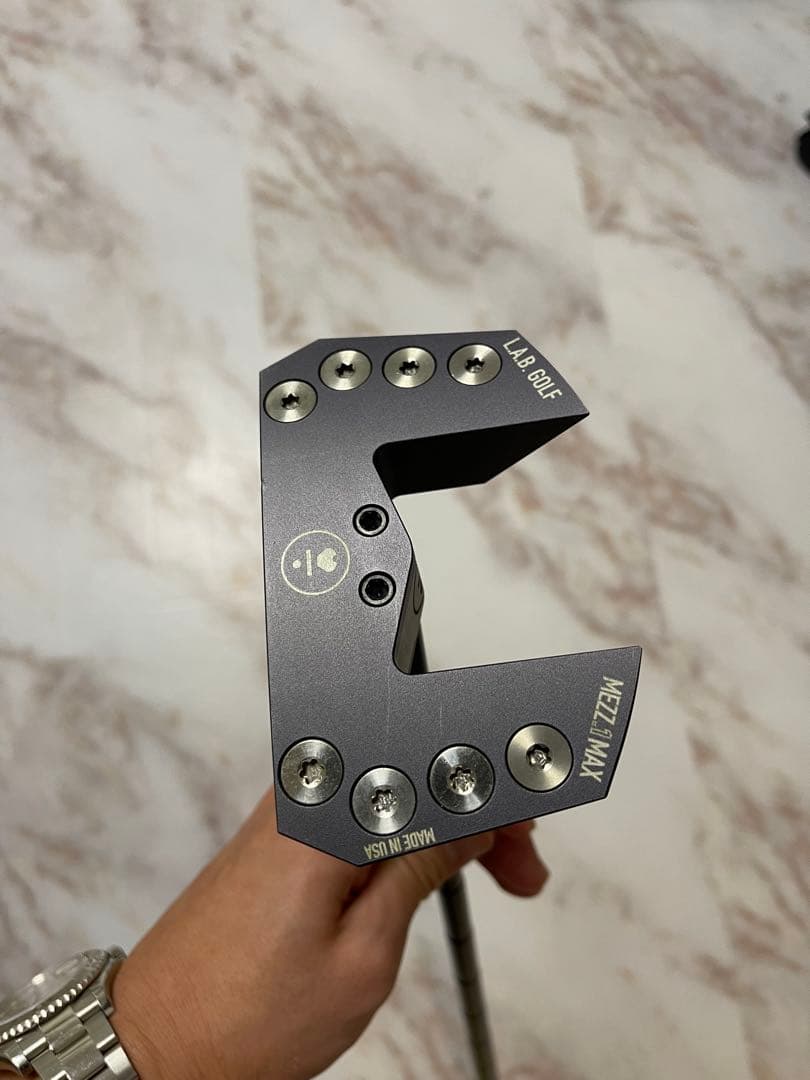 【レフティ】LAB GOLF メッツワン　パター ヘッドカバー付き