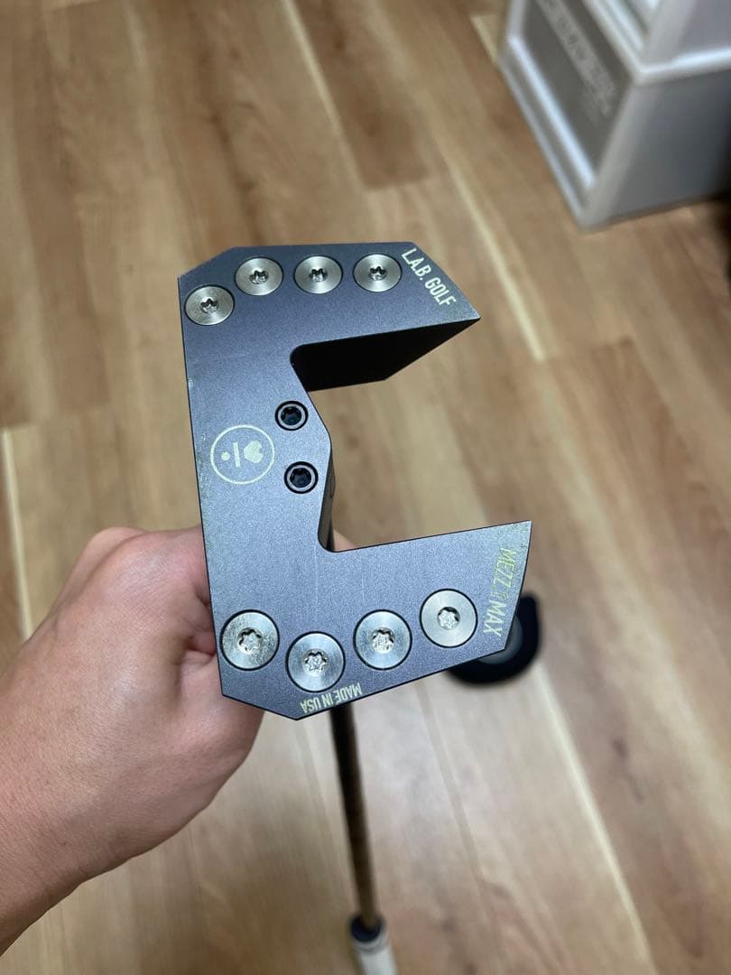 【レフティ】LAB GOLF メッツワン　パター ヘッドカバー付き