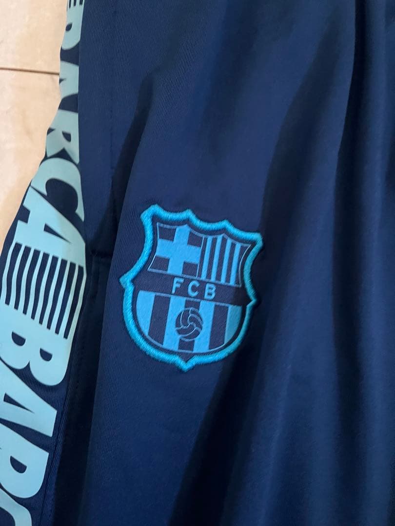 【上下セット】FCBarcelona ジャージ上下 XL 水色 NIKE