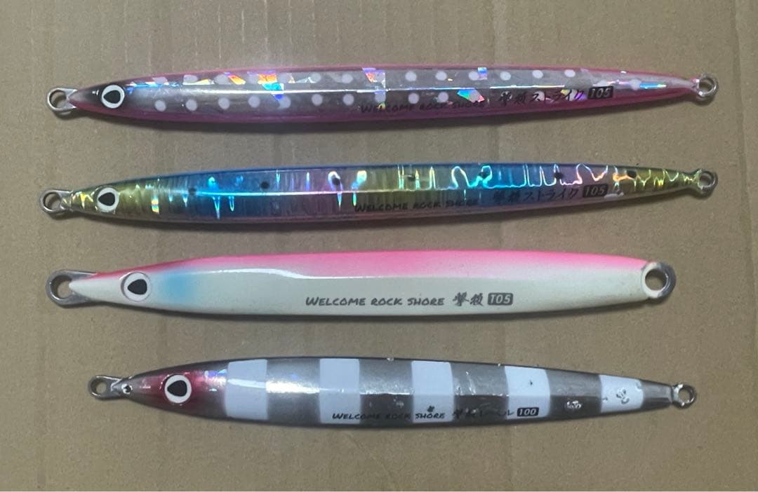 撃投ジグ セット カルティバ ケース付き
