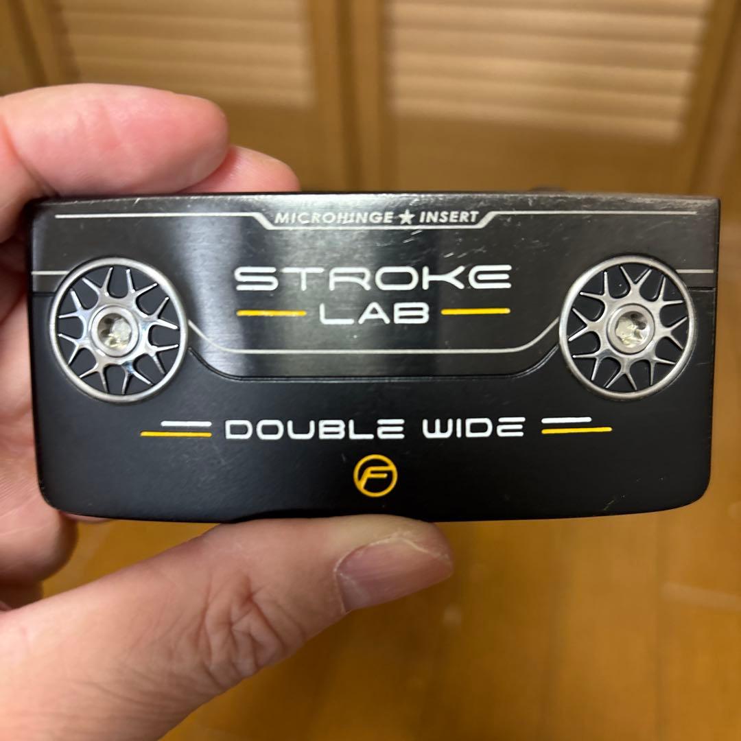 オデッセイパター　ストロークラボ BLACK DOUBLE WIDE