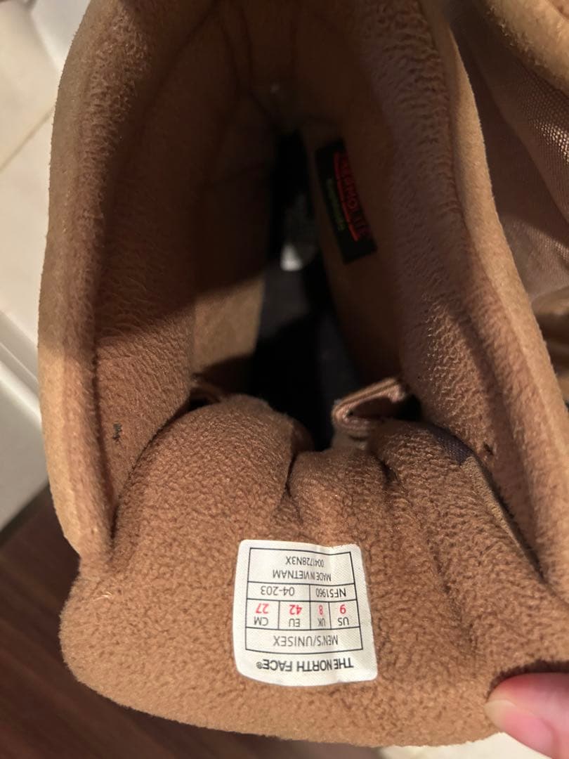 美品　THE NORTH FACE ハイカットスノーブーツ