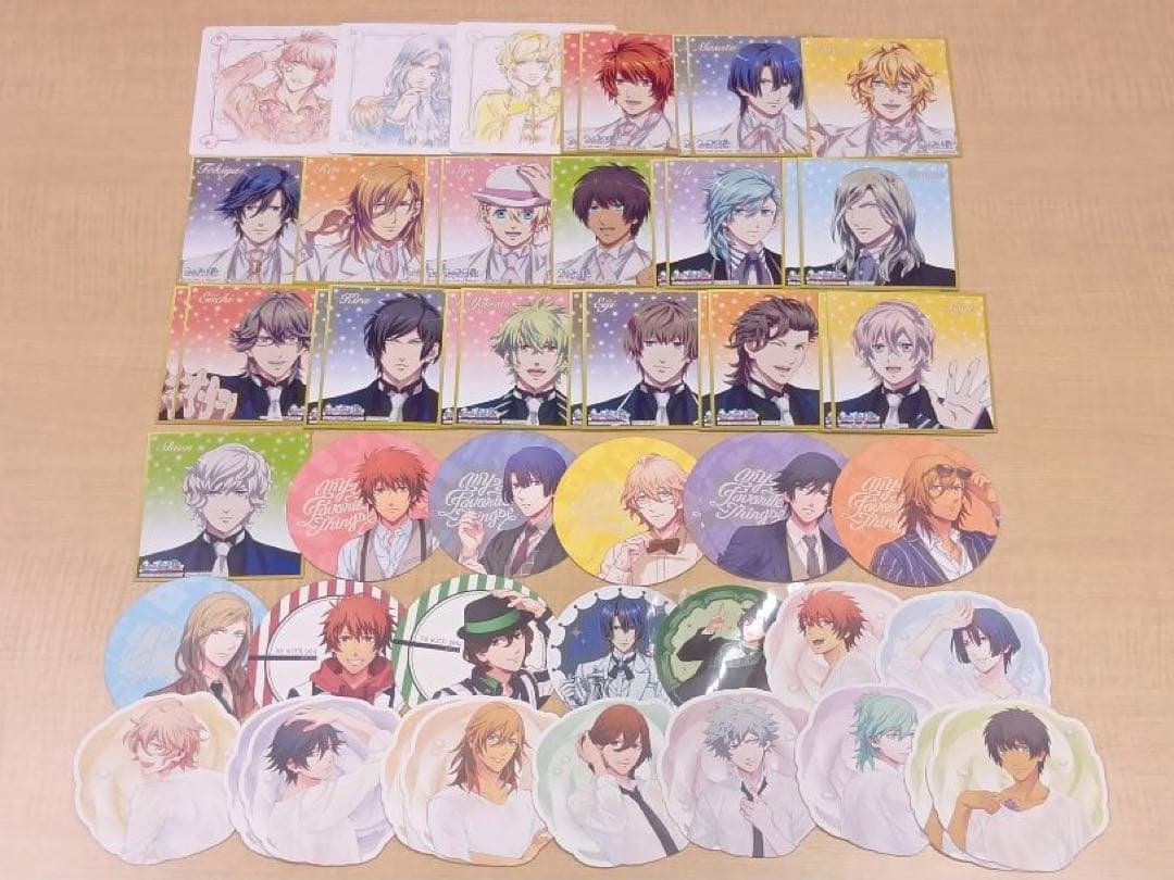 ❶うたプリ クリアファイル ポストカード ブロマイド 色紙など 大量 まとめ売り