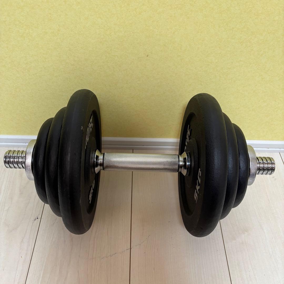 【美品】 IROTEC ダンベル セット 20kg アイロテック ②