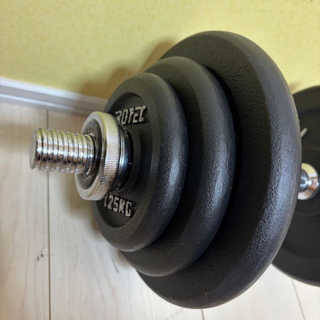 【美品】 IROTEC ダンベル セット 20kg アイロテック ②