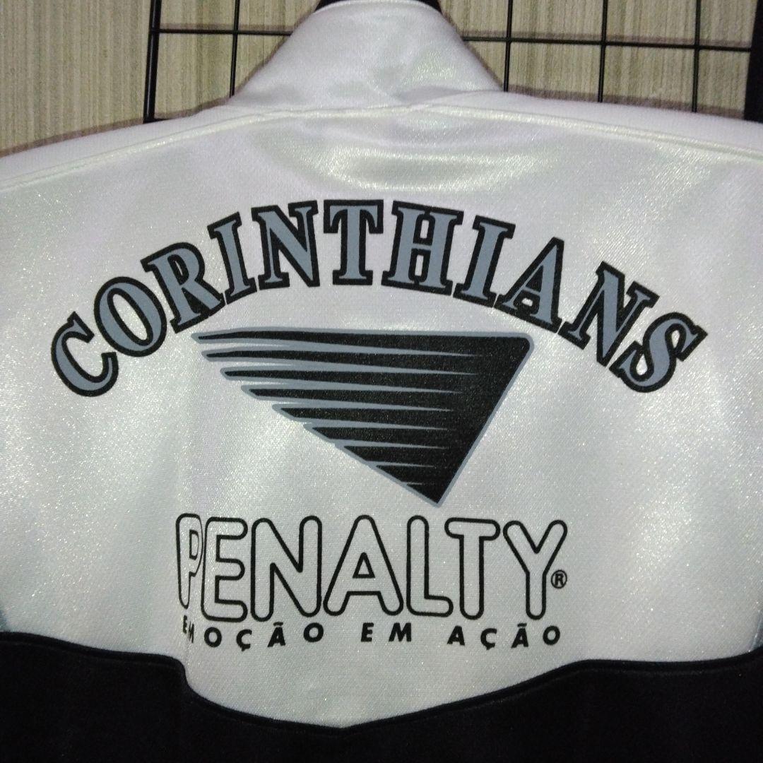 90年代PENALTY社のコリンチャンス トレーニング 黒/白　新品タッグ付2L