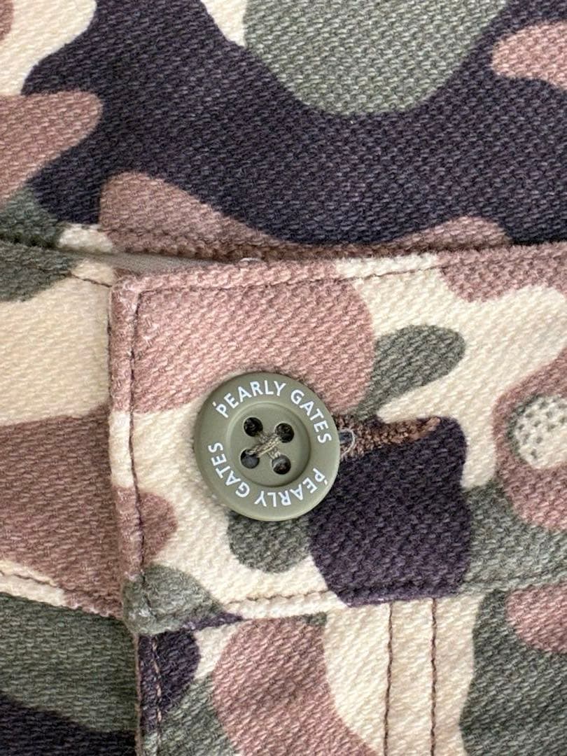 パーリーゲイツ パワフルコットンストレッチ フィールサーモパンツ（CAMO／5）