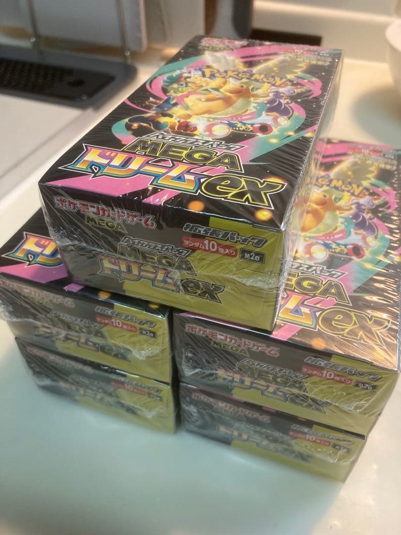 MEGA ドリームEX シュリンク付き5BOXセット