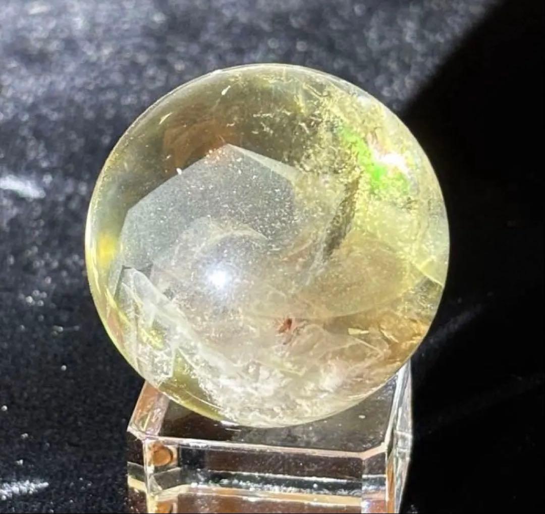 【金・良縁・成功】虹入！ファントム入りシトリンスフィアR201