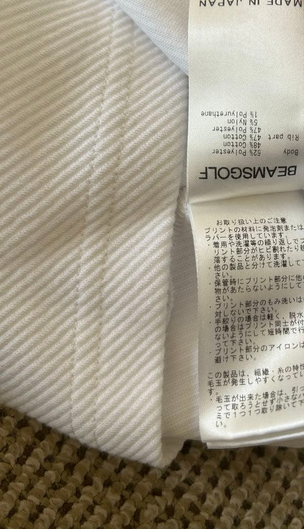 ビームスゴルフ長袖Tシャツ