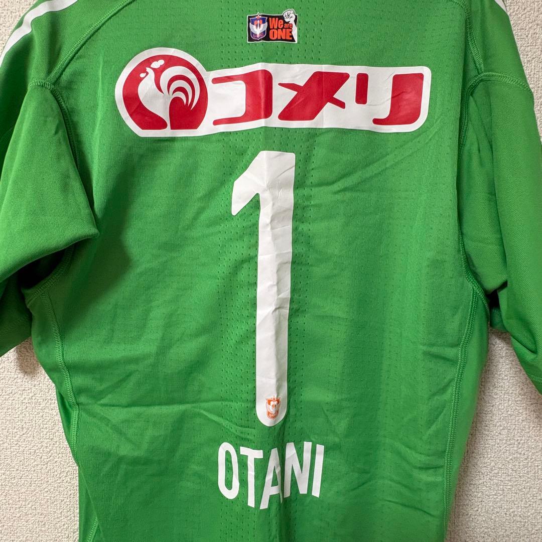 2018 アルビレックス新潟 GK ゴールキーパーユニフォーム 1番 大谷幸輝