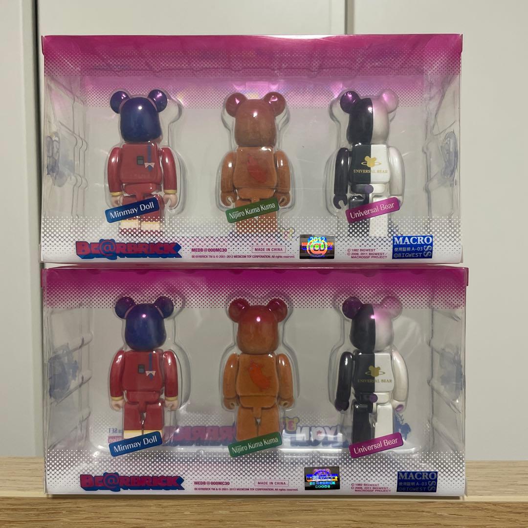 マクロス ベアブリック ２個セット　NYaN3 BE@RBRICK