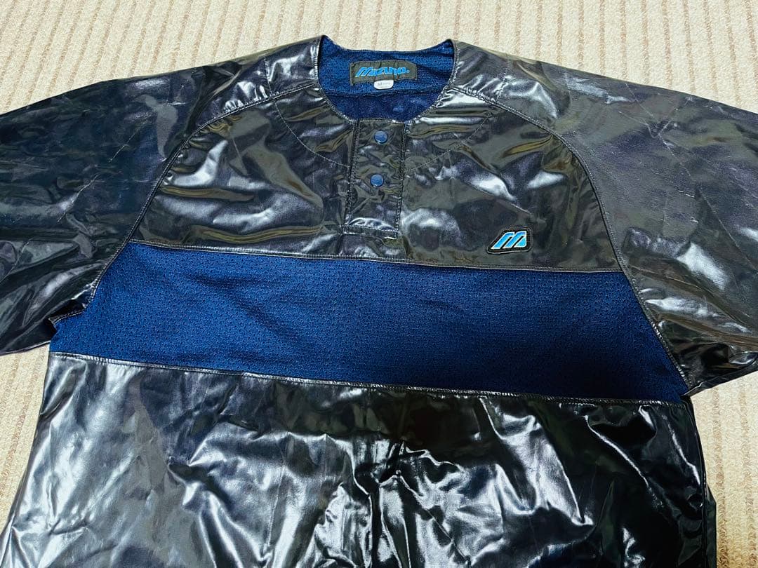 MIZUNO 野球 ピステ Vジャン ウィンドシャツ ジャンパー グラコン 光沢