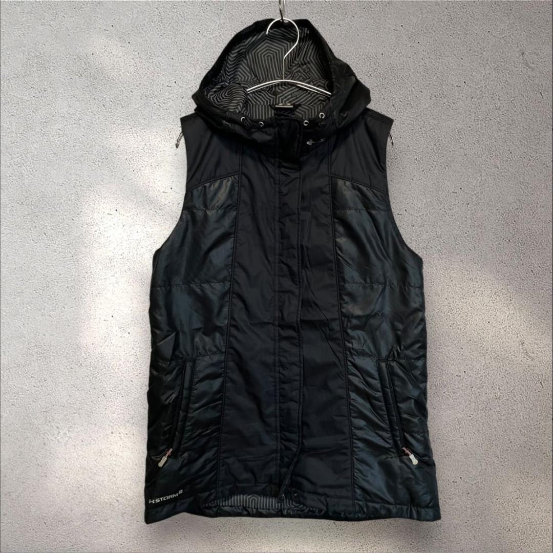 XL【UNDER ARMOUR】STORM フードベスト 撥水 軽量 ゴルフ薄手