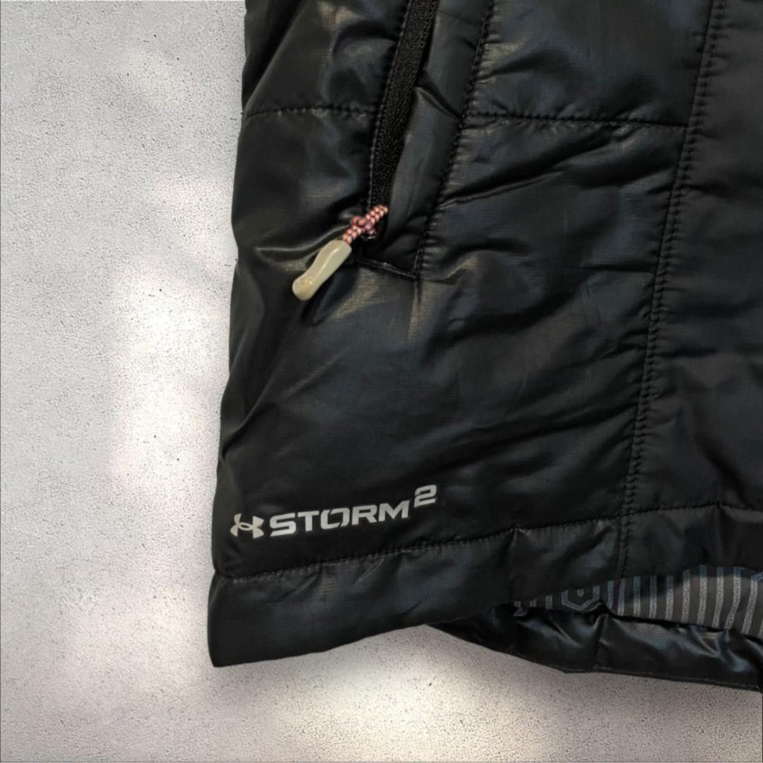 XL【UNDER ARMOUR】STORM フードベスト 撥水 軽量 ゴルフ薄手