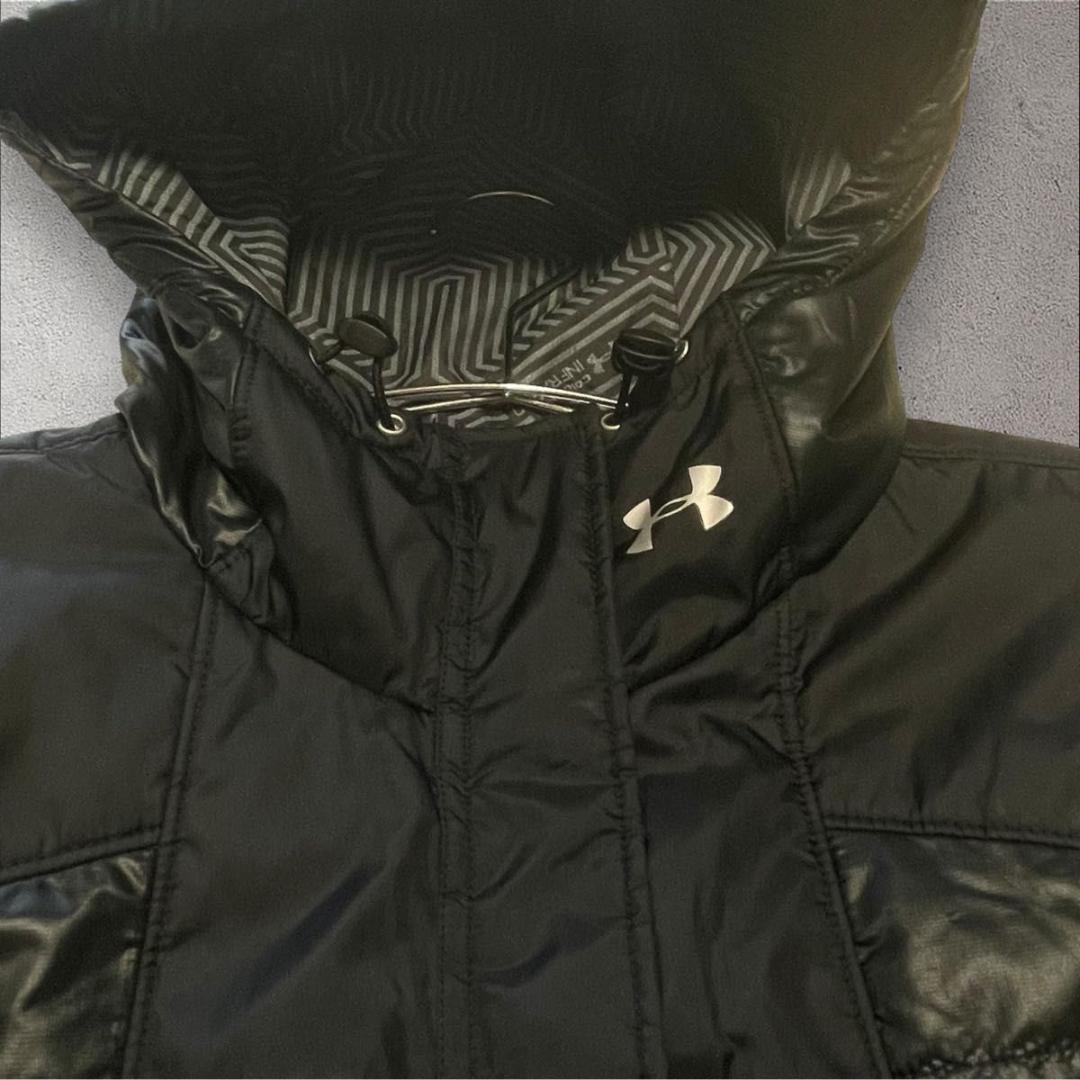 XL【UNDER ARMOUR】STORM フードベスト 撥水 軽量 ゴルフ薄手
