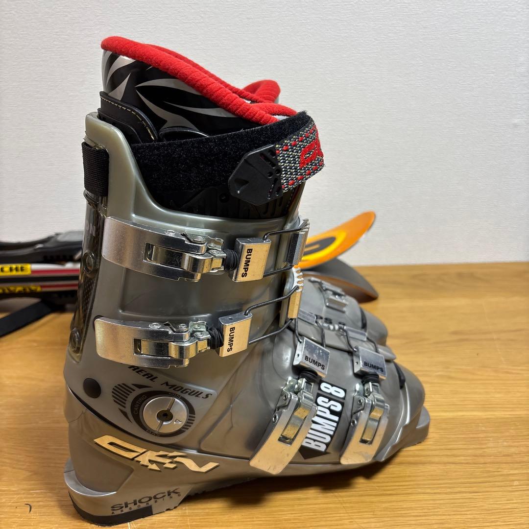 美品　メンズショートスキーファンスキーセット　K2 Gen 26-26.5cm