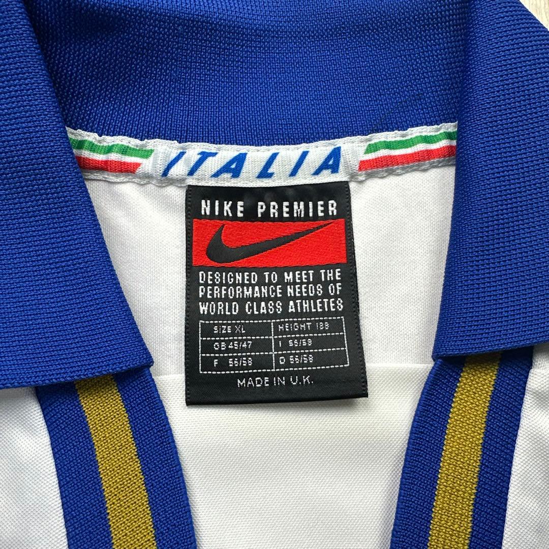 NIKE イタリア代表アウェイユニフォームXL 96年モデルイングランド製