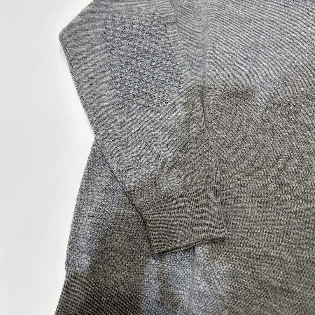 新品❤️MARK&LONA グレー クルーネックセーター