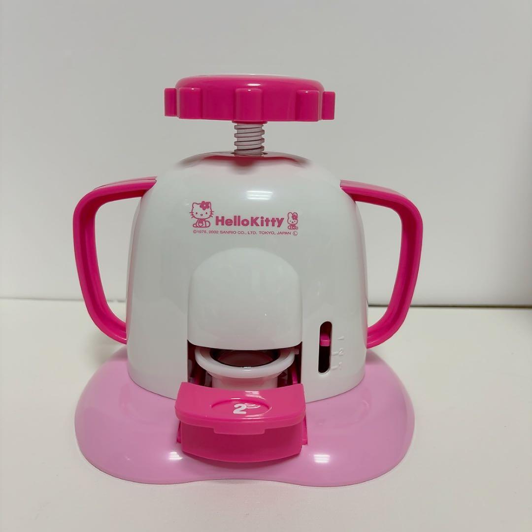 ハローキティ　オリジナル缶バッチメーカー　未使用　2002年製