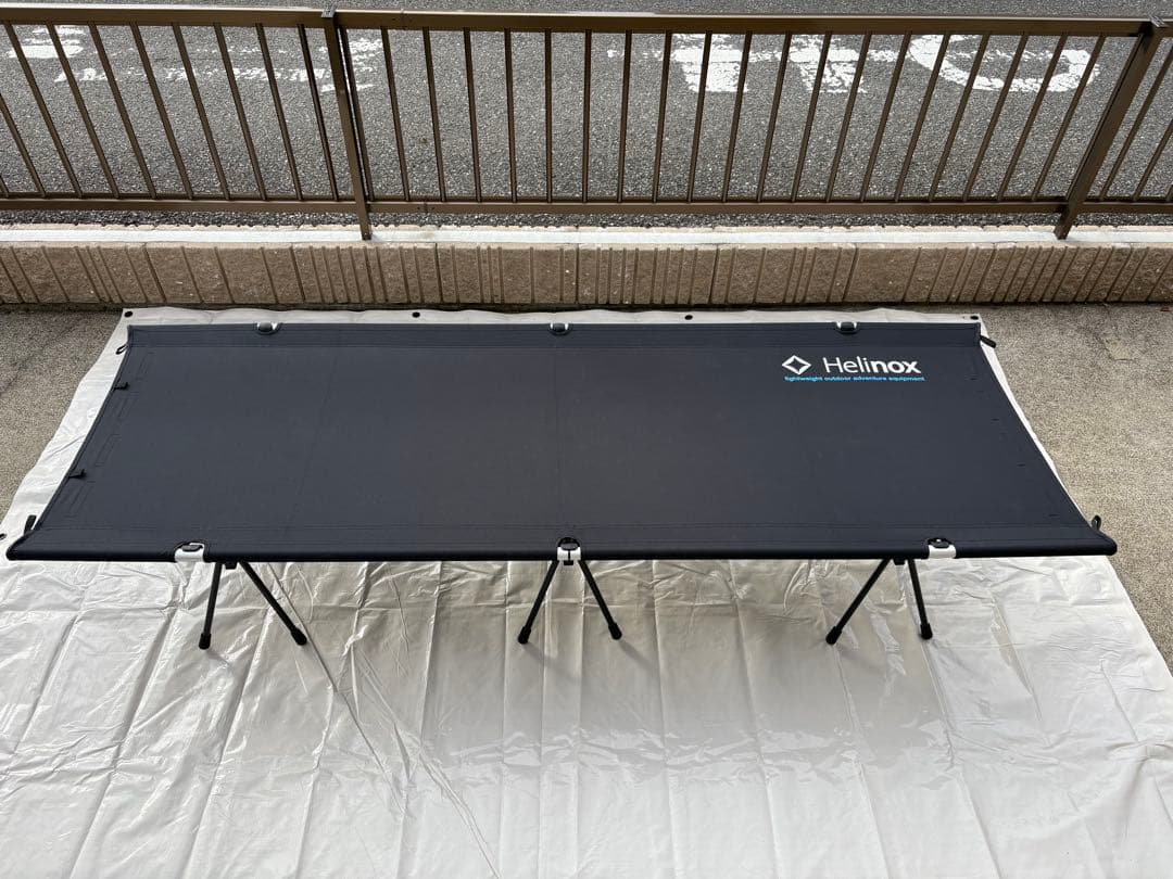 【中古・美品】Helinox コットワンコンパーチブル、コットレッグ　セット