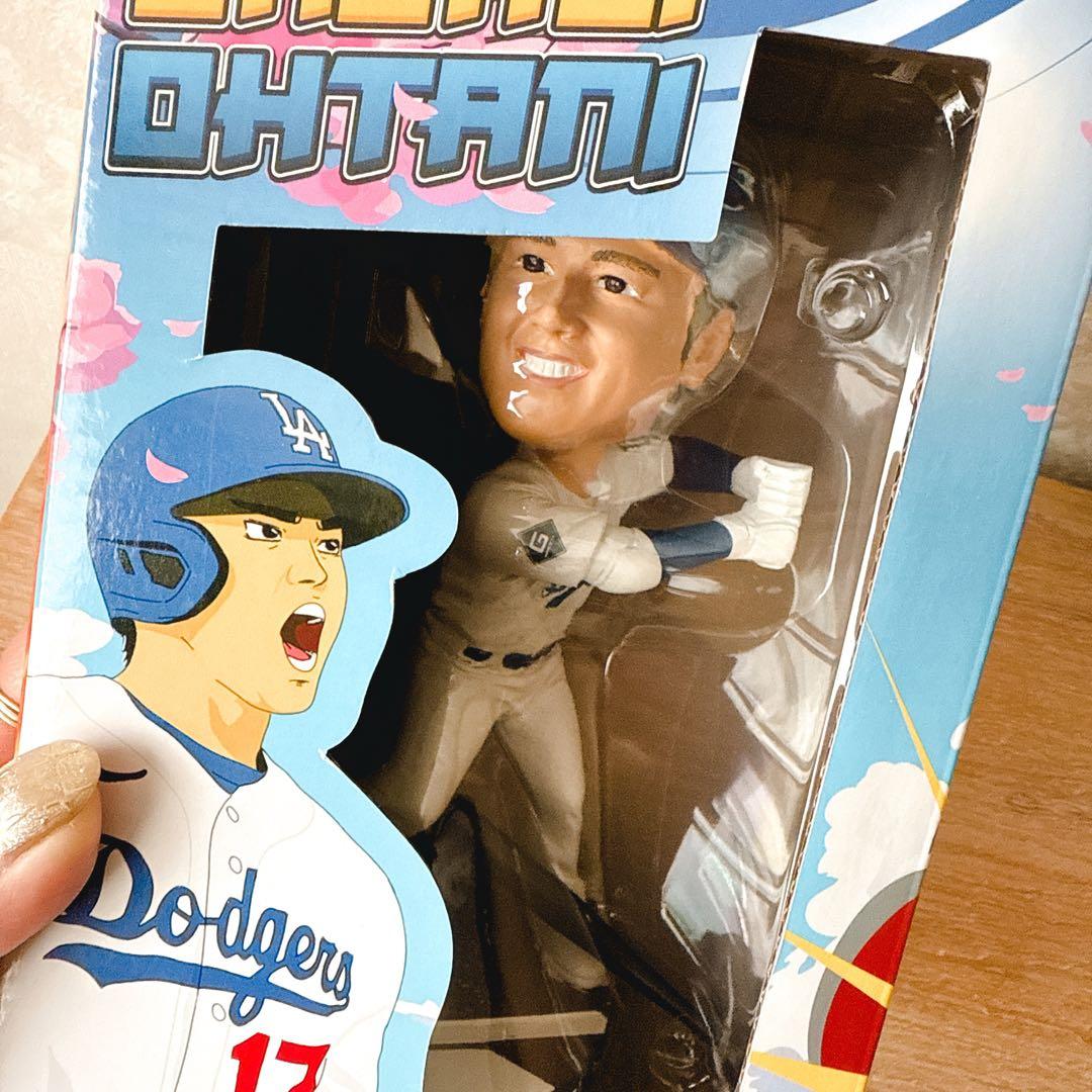 大谷翔平選手 ロサンゼルス・ドジャース初のボブルヘッド