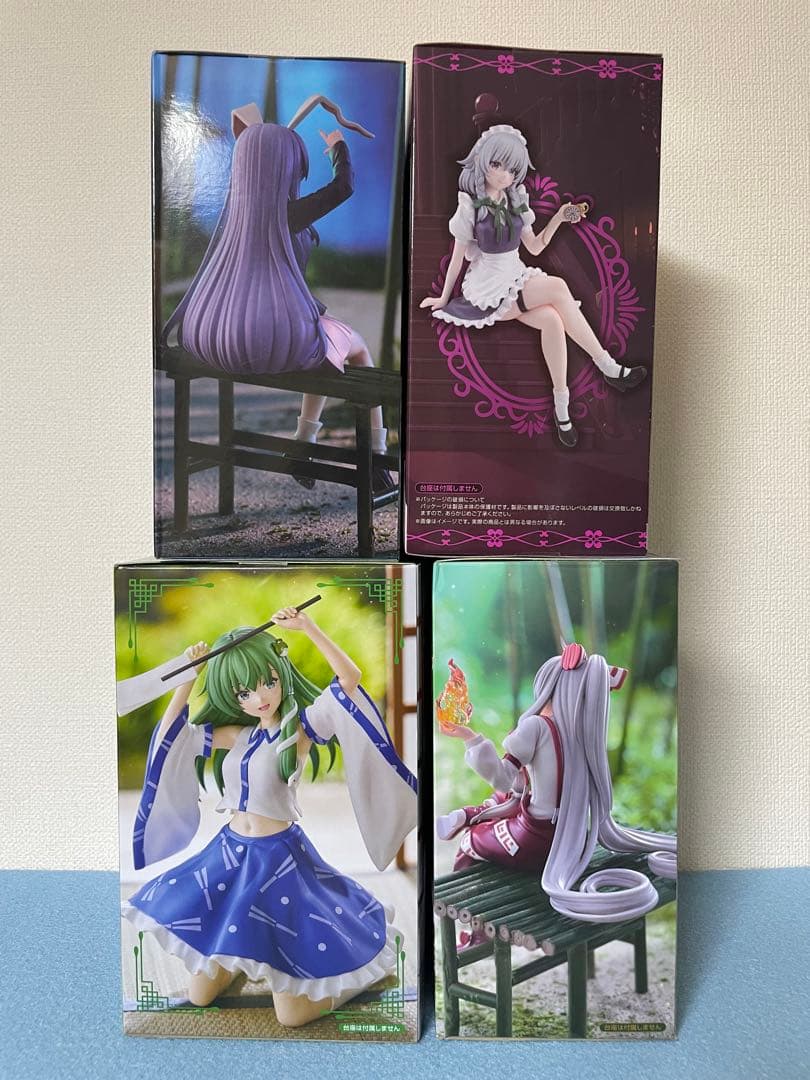 東方Project 藤原妹紅 東風谷早苗 十六夜咲夜 優雲華院 フィギュア