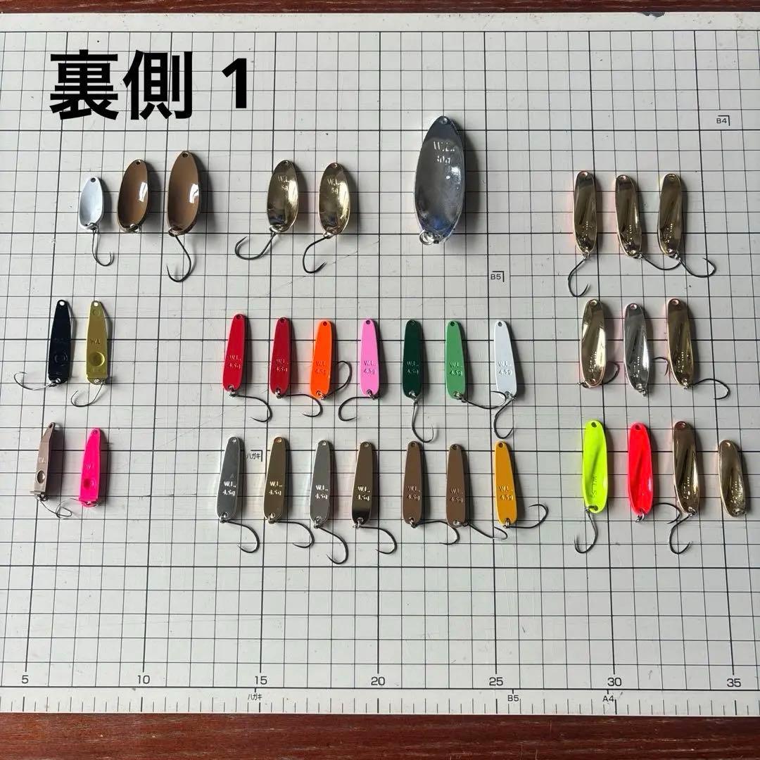 エリアトラウト スプーン 約100個 ウォーターランドワレット付き