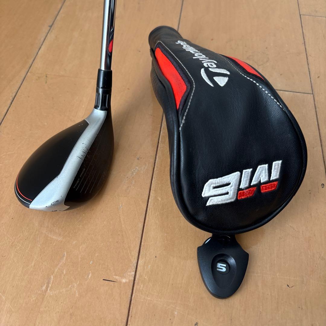 TaylorMade M6 U5 25° Sユーティリティ ヘッドカバー付き