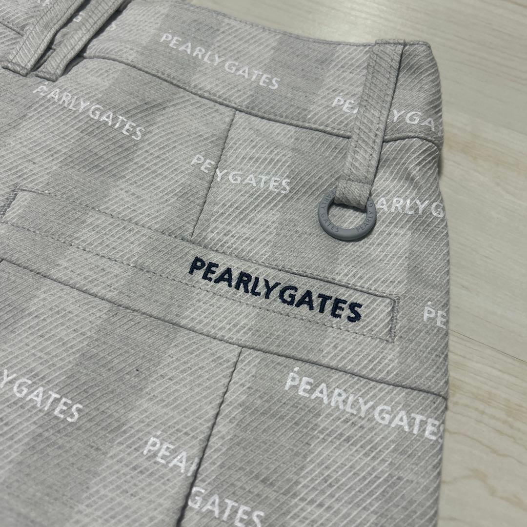 PEARLY GATES プリーツスカート グレー