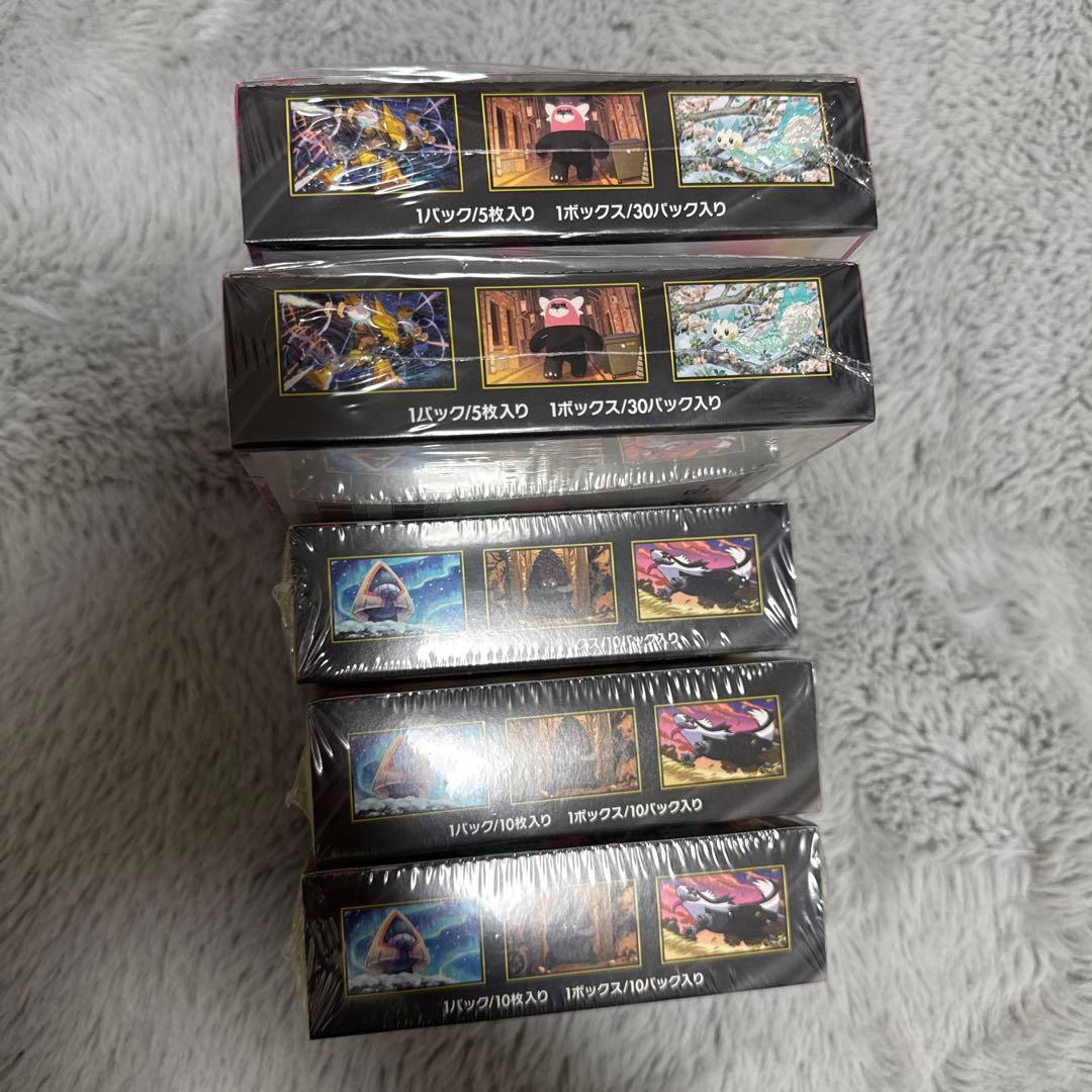 ポケモンカードゲーム未開封MEGAドリーム3box メガシンフォニア2box