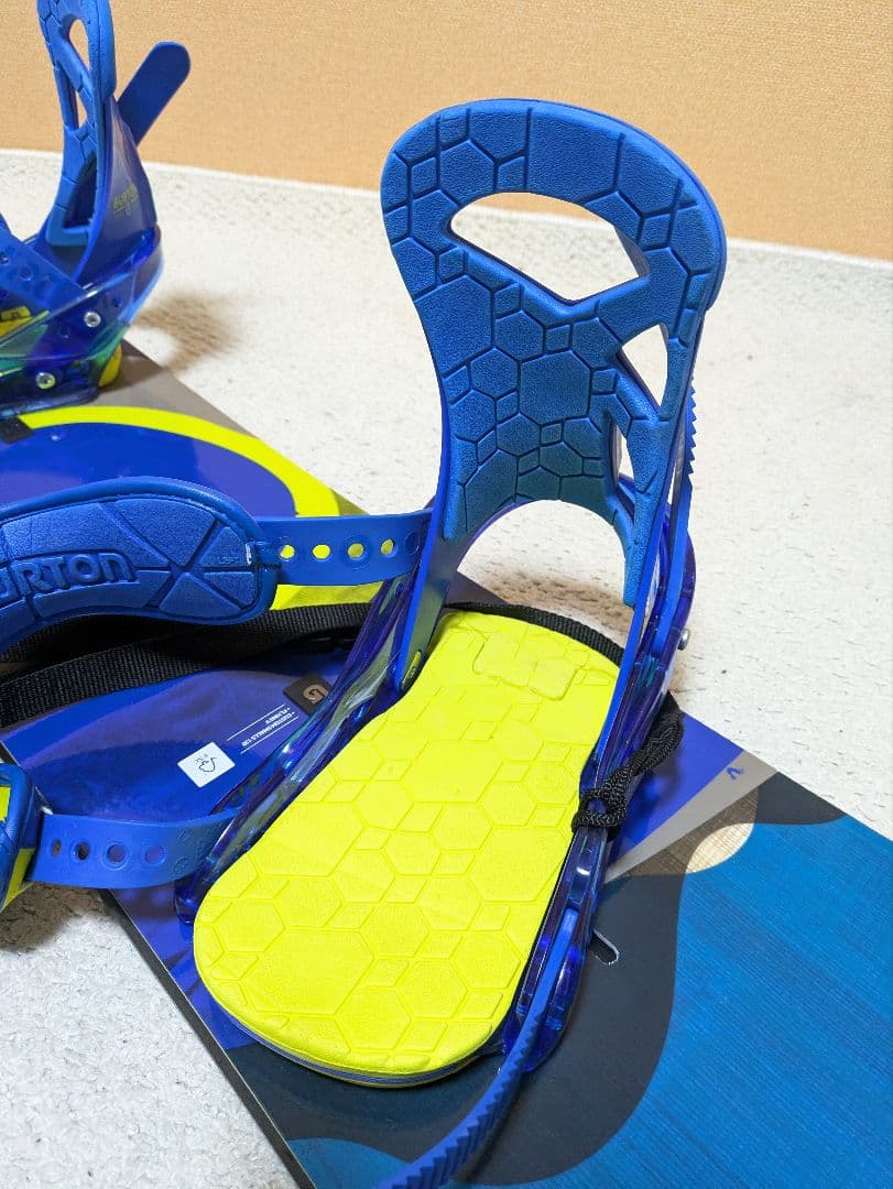 BURTON×BURTON 良品！子供用スノーボード2点セット