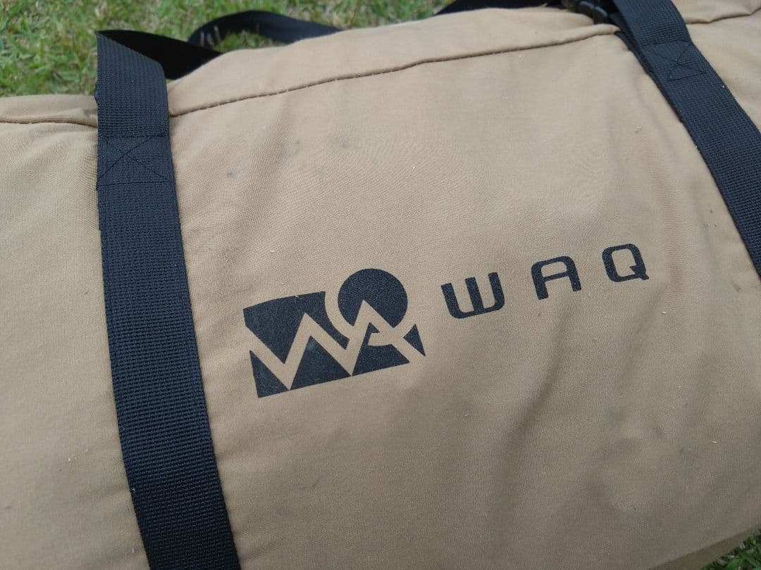 WAQ ALPHA TC ソロ用ティピテント 二股ポール、フロントウォール