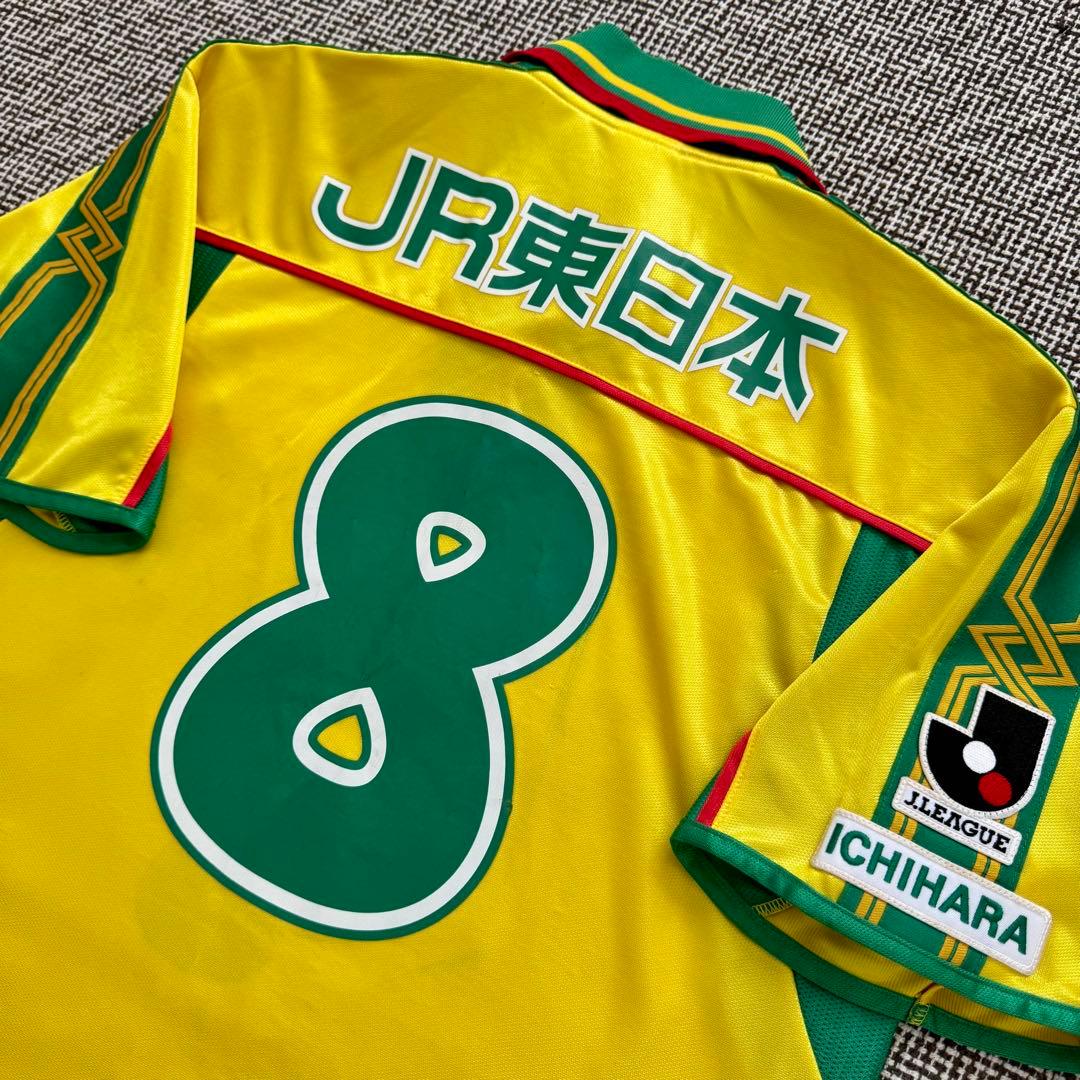 【胸スポンサー入り】長谷部茂利 ＃８ ジェフ市原 ２００１（H）